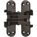 Soss 1-1/8 in. x 4-5/8 in. Black E-Coat Invisible Hinge 218US19